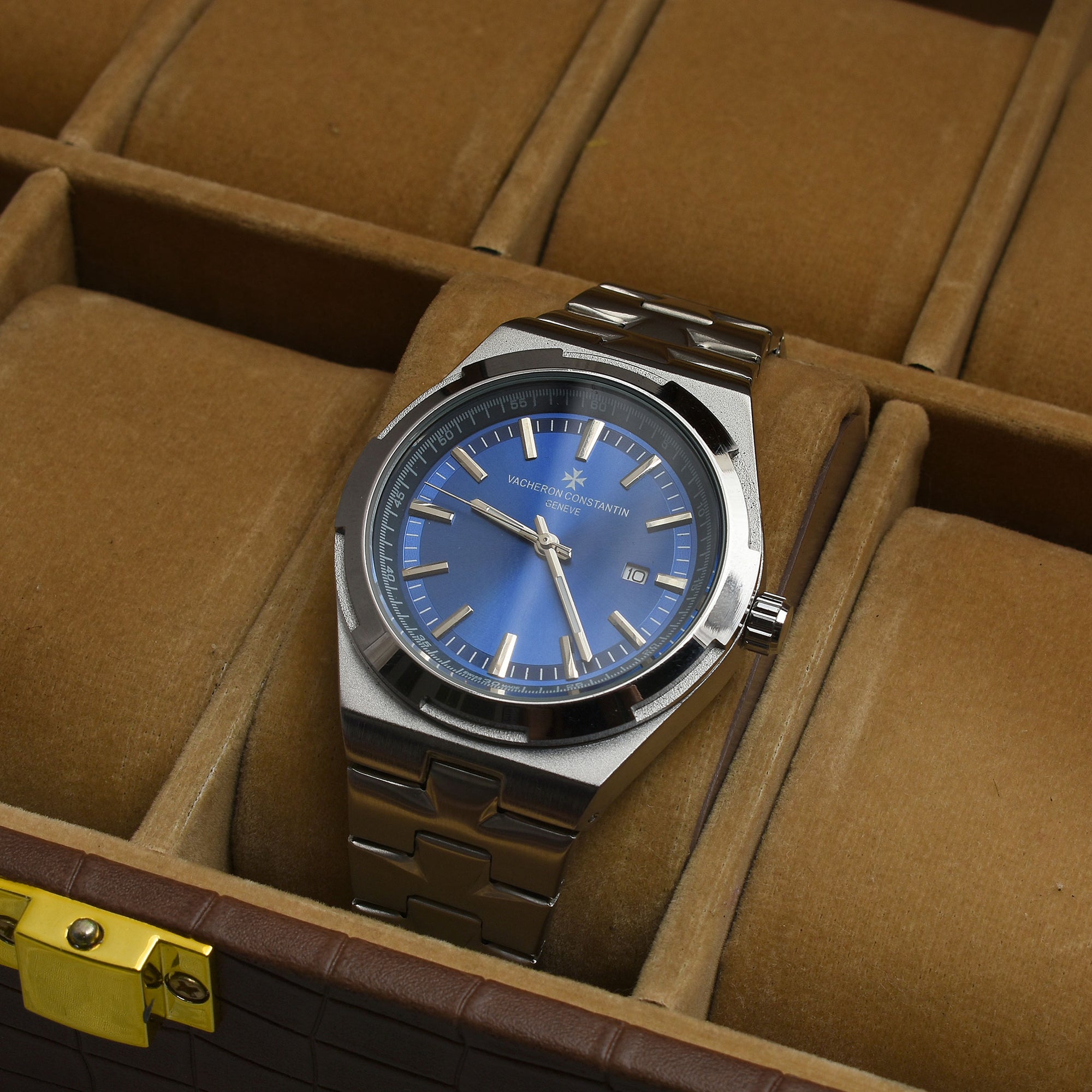 VACHERON CONSTANTIN GENEVE BLUE (Semi Automatic)