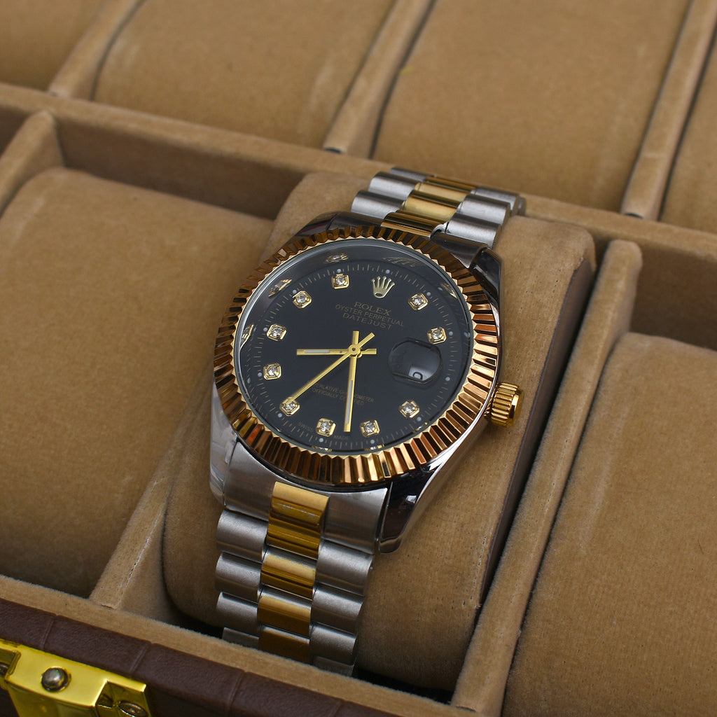 Brevick Rolex Black Stone