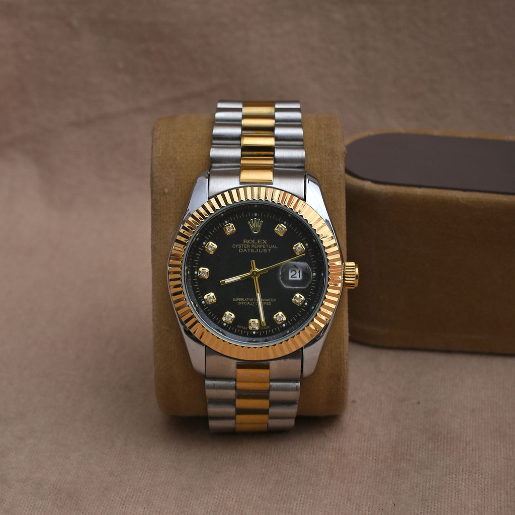 Brevick Rolex Black Stone