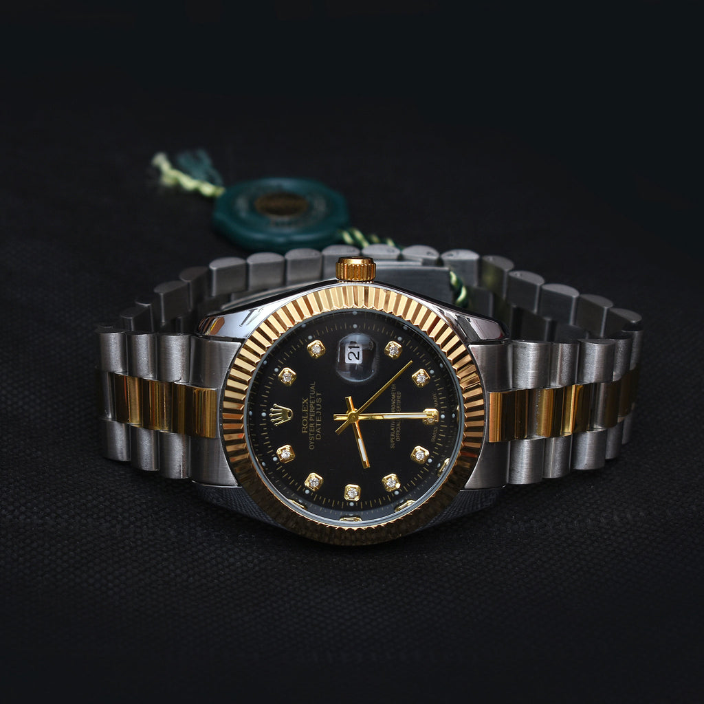 Brevick Rolex Black Stone