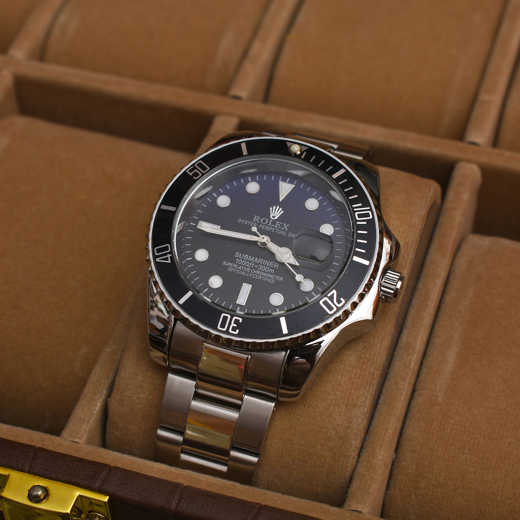 Rolex Submariner Silver 2 Tone Dial Watch