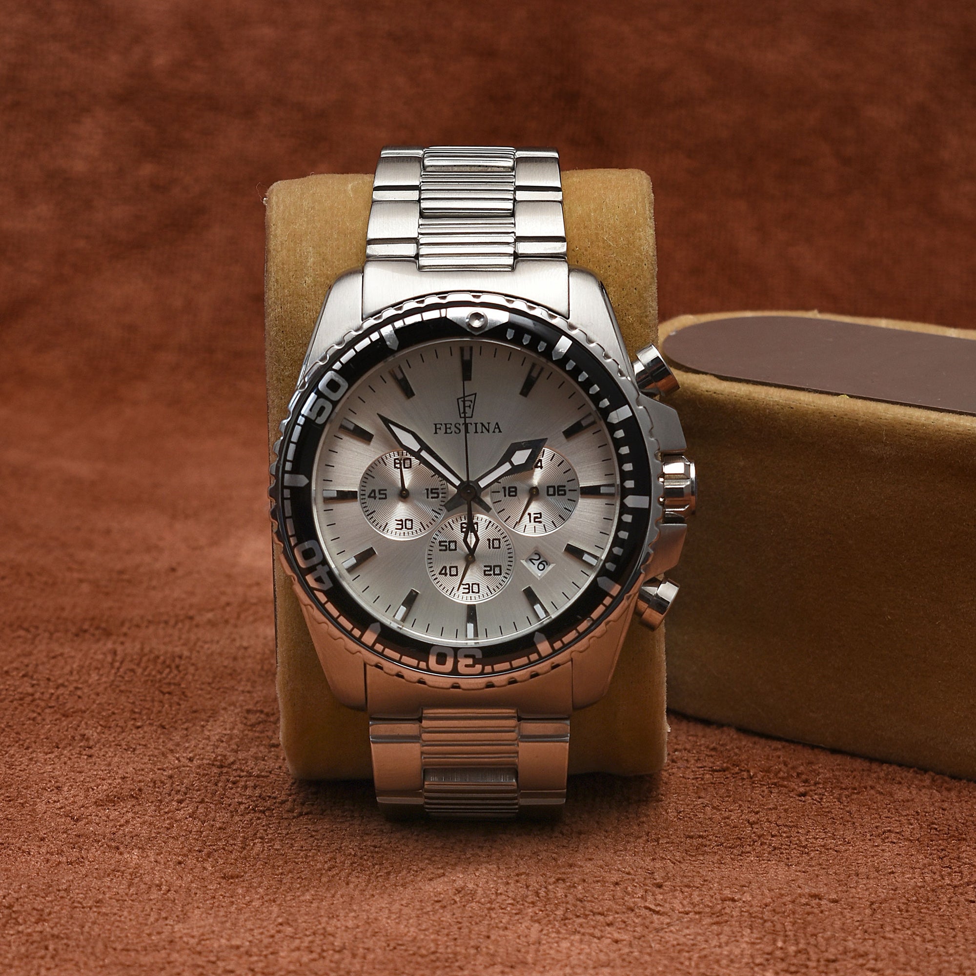 Festina Chronograph Stainless Steel Watch