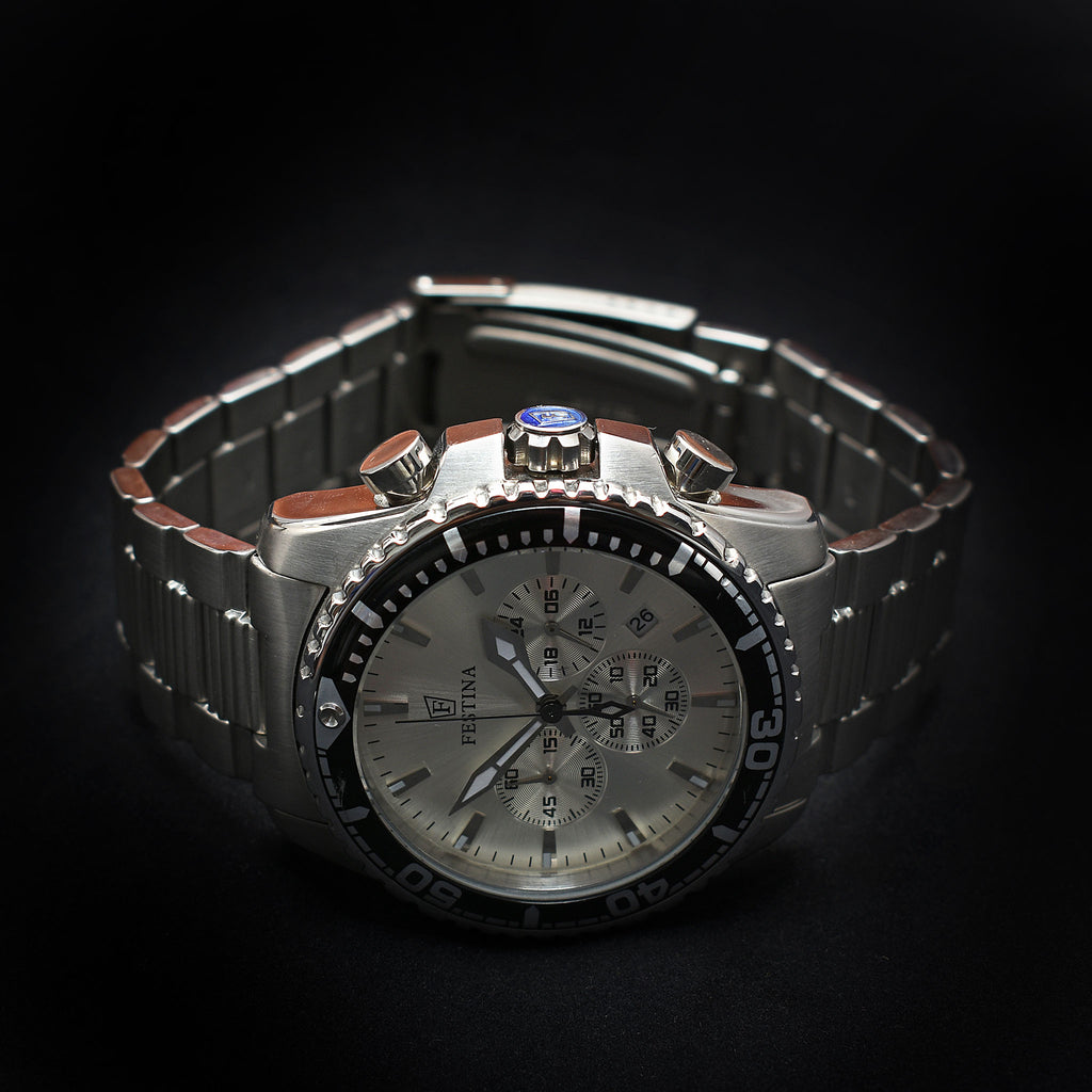 Festina Chronograph Stainless Steel Watch