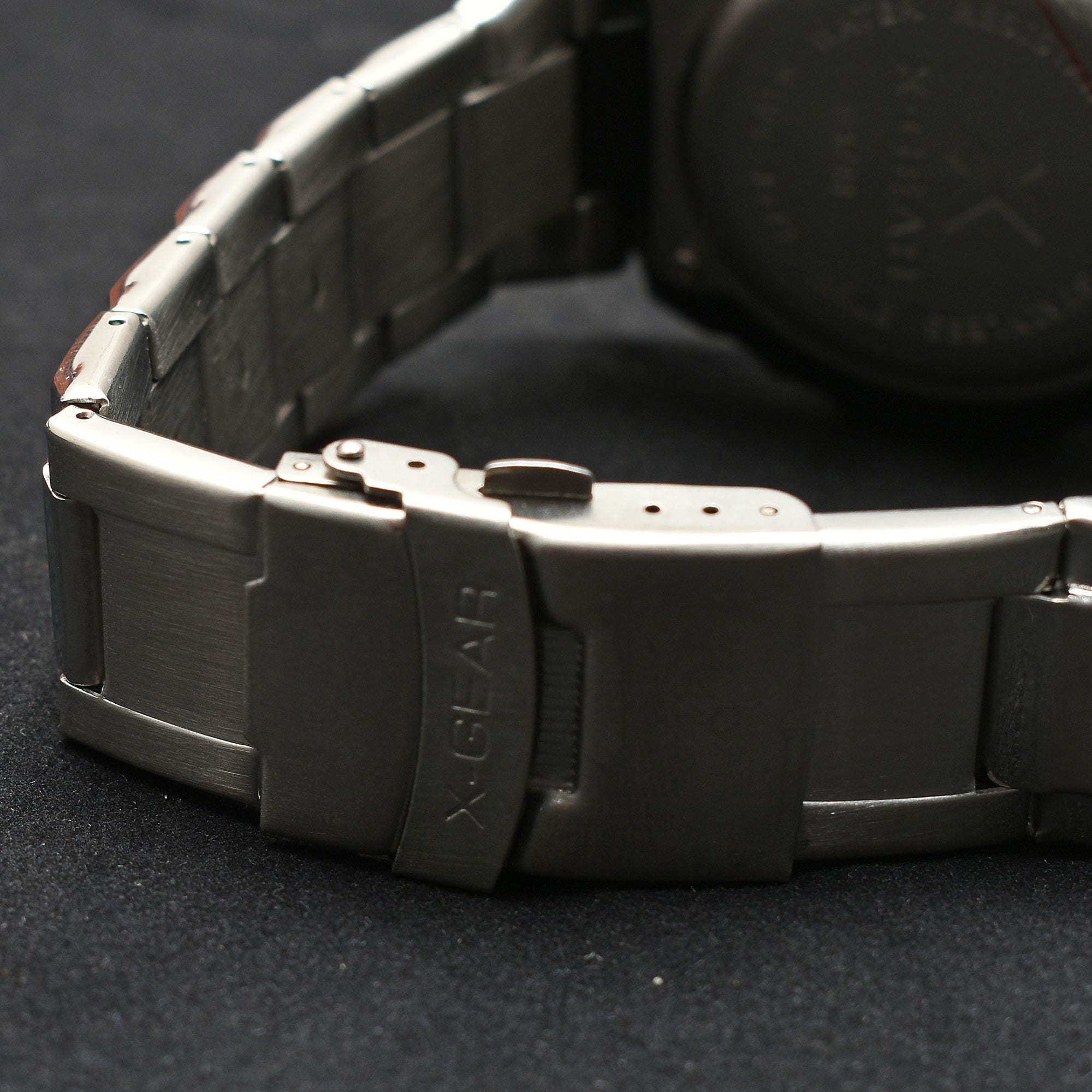 X Gear Dual Display Watch Silver