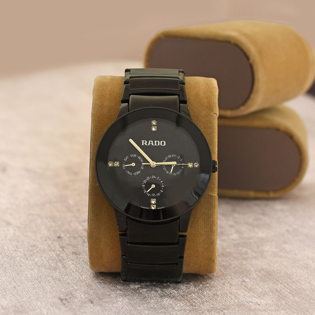 Rado Black Round